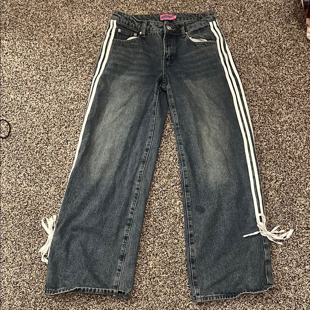 Edikted bow lace jeans!